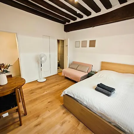 Notre Dame 3-min Walk-elegant Appartamento